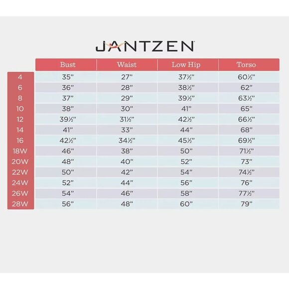 Jantzen Cabana Queen Floral Tummy Control One Piece Swimsuit W/No Wire Bra 28W - Picture 5 of 5